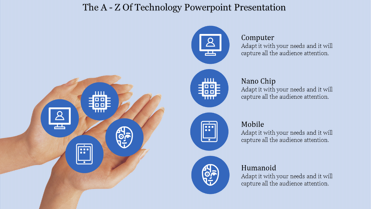 Impressive Technology PowerPoint Presentation with Icons